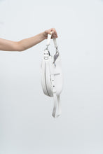 Load image into Gallery viewer, INC x Faux White Leather Chain Purse