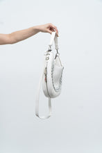 Load image into Gallery viewer, INC x Faux White Leather Chain Purse