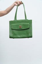 Load image into Gallery viewer, Vintage x DOONEY &amp; BOURKE Green Pebble Leather Purse