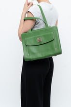 Load image into Gallery viewer, Vintage x DOONEY &amp; BOURKE Green Pebble Leather Purse