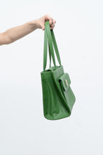 Load image into Gallery viewer, Vintage x DOONEY &amp; BOURKE Green Pebble Leather Purse