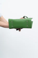 Load image into Gallery viewer, Vintage x DOONEY &amp; BOURKE Green Pebble Leather Purse