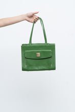 Load image into Gallery viewer, Vintage x DOONEY &amp; BOURKE Green Pebble Leather Purse