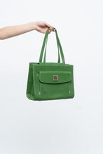 Load image into Gallery viewer, Vintage x DOONEY &amp; BOURKE Green Pebble Leather Purse