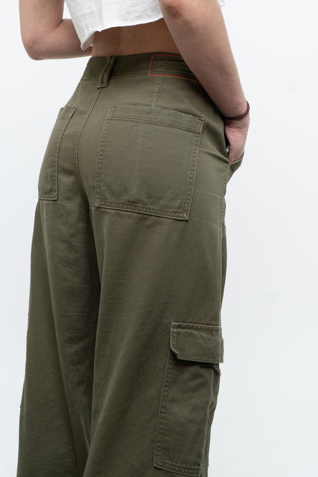 Modern x Green Cargo Wide Leg Pant (L)