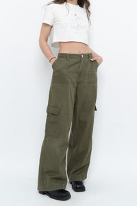Modern x Green Cargo Wide Leg Pant (L)