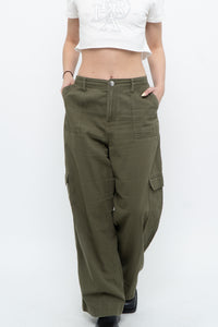 Modern x Green Cargo Wide Leg Pant (L)