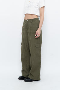 Modern x Green Cargo Wide Leg Pant (L)