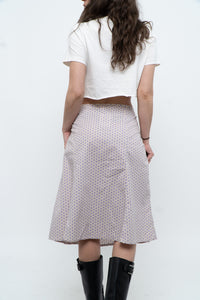 Vintage x GAP Cotton-Blend Polka Dot Skirt (L, XL)