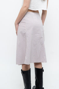 Vintage x GAP Cotton-Blend Polka Dot Skirt (L, XL)