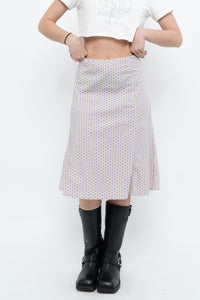 Vintage x GAP Cotton-Blend Polka Dot Skirt (L, XL)
