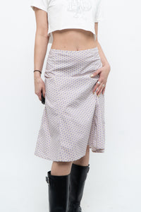 Vintage x GAP Cotton-Blend Polka Dot Skirt (L, XL)