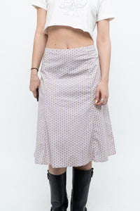 Vintage x GAP Cotton-Blend Polka Dot Skirt (L, XL)