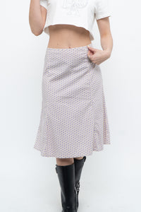 Vintage x GAP Cotton-Blend Polka Dot Skirt (L, XL)