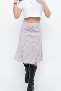 Vintage x GAP Cotton-Blend Polka Dot Skirt (L, XL)