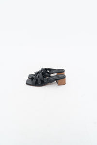 VINCE x Black Butter Leather Strappy Sandals (7)