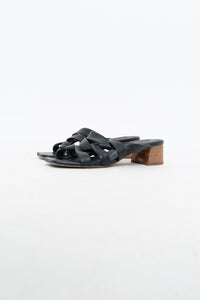 VINCE x Black Butter Leather Strappy Sandals (7)