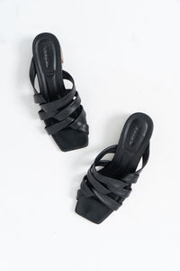 VINCE x Black Butter Leather Strappy Sandals (7)