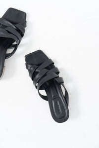 VINCE x Black Butter Leather Strappy Sandals (7)