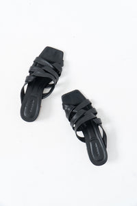 VINCE x Black Butter Leather Strappy Sandals (7)