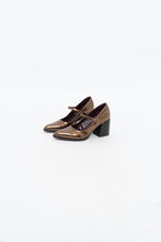 Load image into Gallery viewer, Vintage x FRANCO SARTO Bronze Patent Pumps (7)