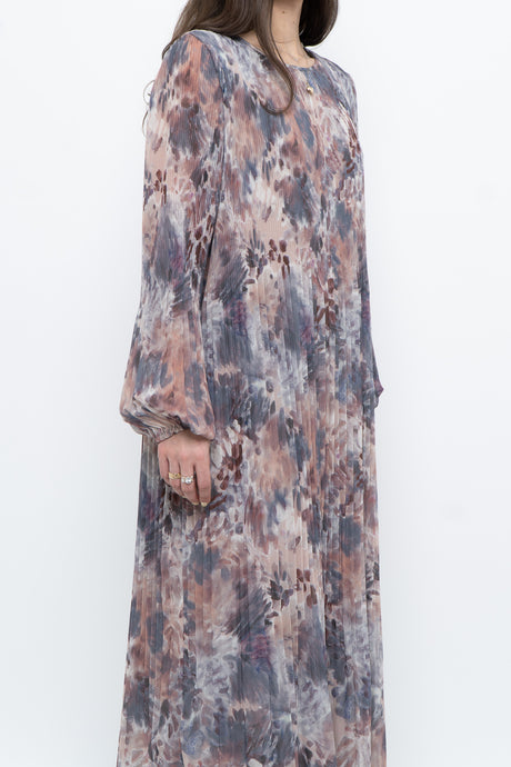 WILFRED x Patel Floral Pleated Maxi Dress (S, M)