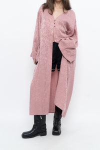 SMASH & TESS x Deadstock Blush Pink Floral Satin Flowy Top (S-XL)