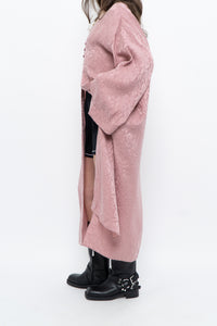 SMASH & TESS x Deadstock Blush Pink Floral Satin Flowy Top (S-XL)