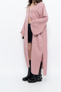 SMASH & TESS x Deadstock Blush Pink Floral Satin Flowy Top (S-XL)