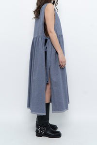 CECIBIRBONA CUCITO A FIRENZE x Denim Apron Dress (S-XL)