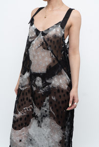 RELIGION x Grey, Black Sheer Dress (M, L)
