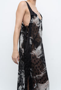 RELIGION x Grey, Black Sheer Dress (M, L)