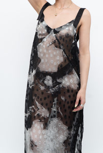 RELIGION x Grey, Black Sheer Dress (M, L)