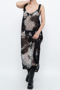 RELIGION x Grey, Black Sheer Dress (M, L)