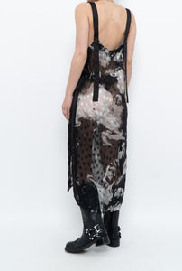 RELIGION x Grey, Black Sheer Dress (M, L)