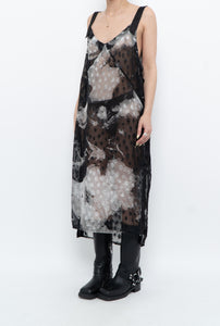 RELIGION x Grey, Black Sheer Dress (M, L)