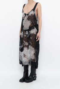 RELIGION x Grey, Black Sheer Dress (M, L)