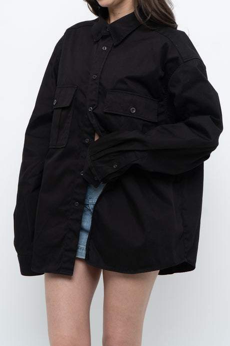 ACNE STUDIOS x Black Utilitary Shirt (S-L)