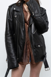 BLK DENIM x Black Butter Leather Biker Jacket (S-L)