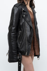 BLK DENIM x Black Butter Leather Biker Jacket (S-L)