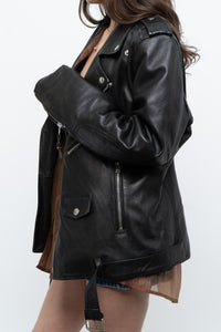 BLK DENIM x Black Butter Leather Biker Jacket (S-L)