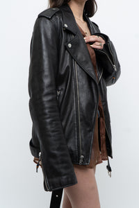 BLK DENIM x Black Butter Leather Biker Jacket (S-L)