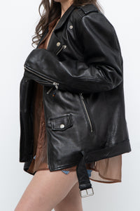 BLK DENIM x Black Butter Leather Biker Jacket (S-L)