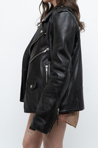 BLK DENIM x Black Butter Leather Biker Jacket (S-L)