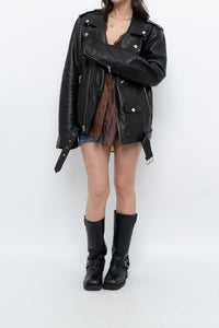 BLK DENIM x Black Butter Leather Biker Jacket (S-L)