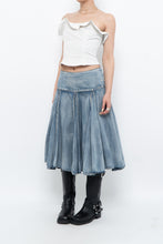 Load image into Gallery viewer, Vintage x Faded Soft Denim Midi Skirt (M, L)