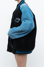 Load image into Gallery viewer, Vintage x CAROLINA PANTHERS Suede Bomber (S-L)