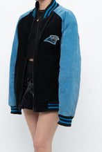 Load image into Gallery viewer, Vintage x CAROLINA PANTHERS Suede Bomber (S-L)