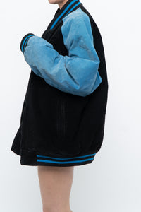 Vintage x CAROLINA PANTHERS Suede Bomber (S-L)