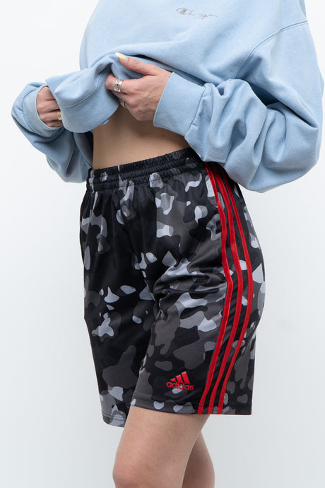 ADIDAS x Camo, Red Track Short (XS)
